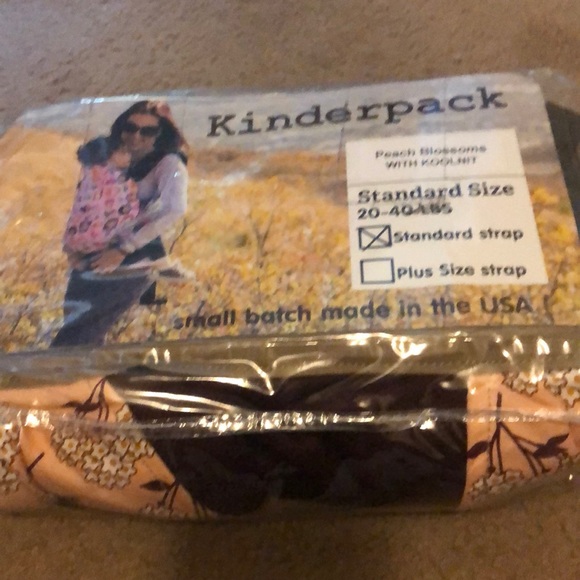 Kinderpack Other - Brand New Kinderpack in peach blossoms